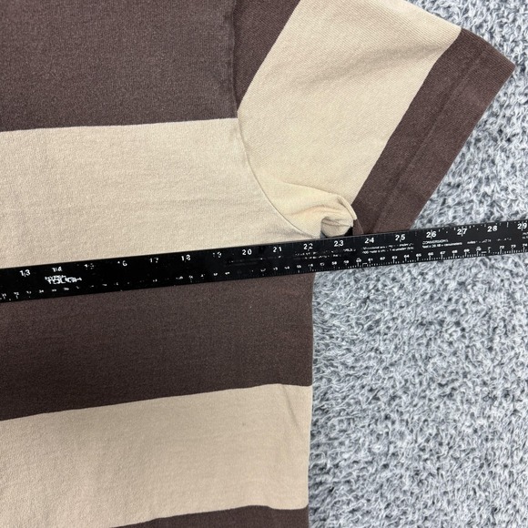 Vintage Nike Shirt Mens XL Colorblock Stripe Rugby Polo Streetwear Y2K - Picture 4 of 13